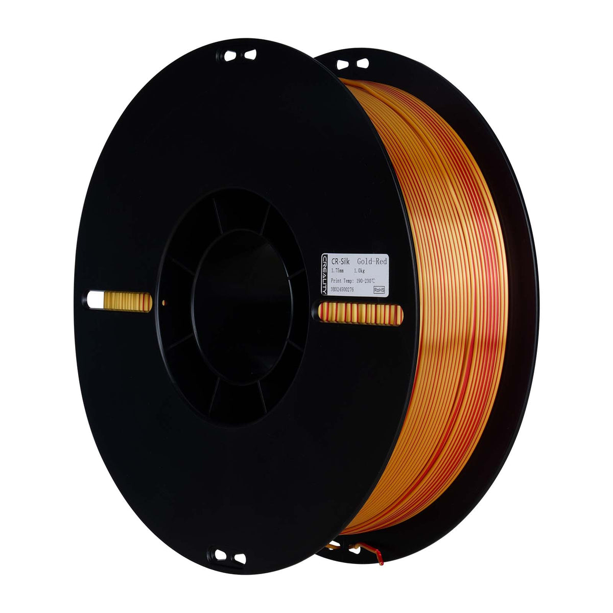 Filamento 3D Creality CR-Silk Dourado e Vermelho (Golden & Red) 1.75mm 1kg
