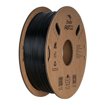 Filamento Creality Ender Fast PLA 1,75mm 1Kg Preto