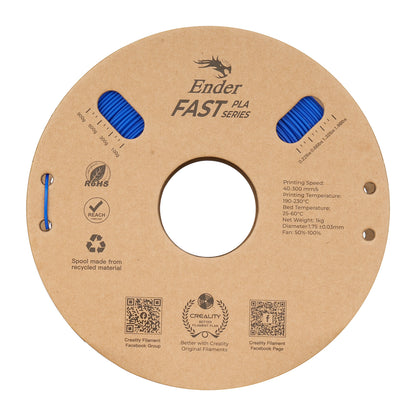 Filamento Creality Ender Fast PLA 1,75mm 1Kg Azul