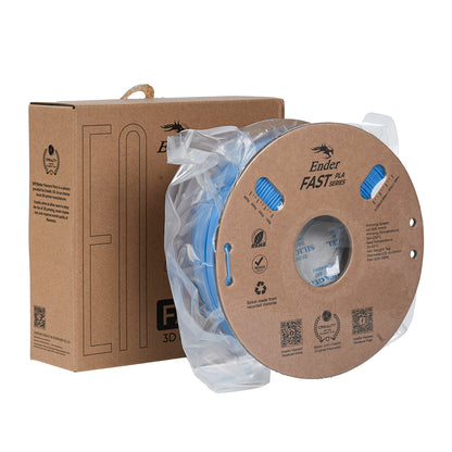 Filamento Creality Ender Fast PLA 1,75mm 1Kg Azul Claro