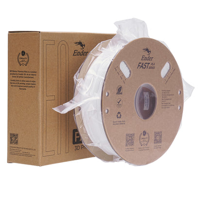 Filamento Creality Ender Fast PLA 1,75mm 1Kg Branco