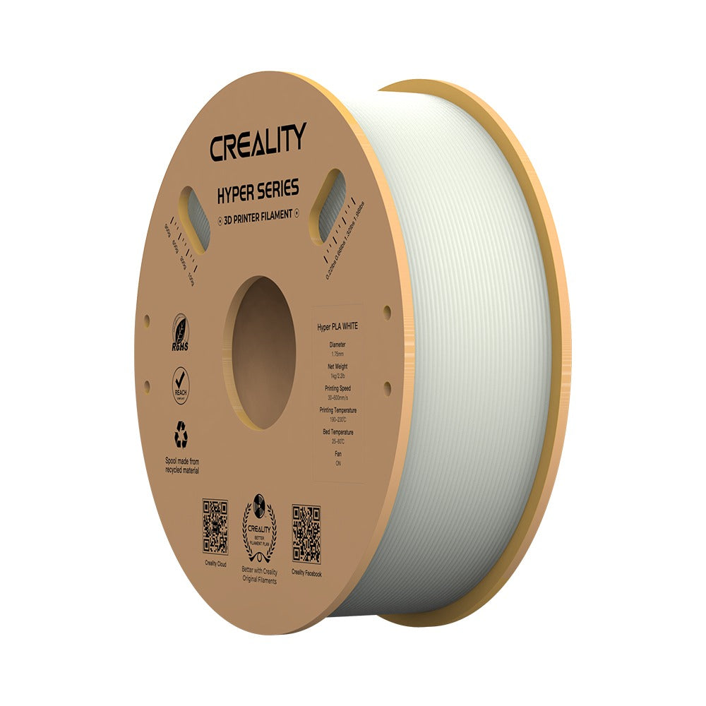 Filamento Creality Hyper PLA 1,75mm 1Kg Branco