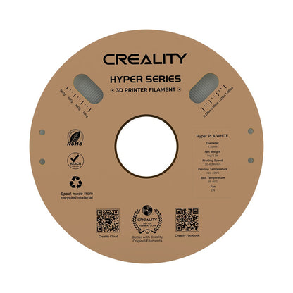 Filamento Creality Hyper PLA 1,75mm 1Kg Branco