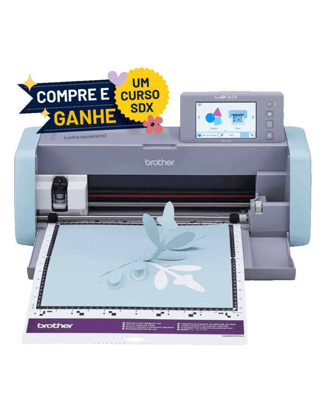 Máquina de Recorte ScanNCut Brother SDX125 220V