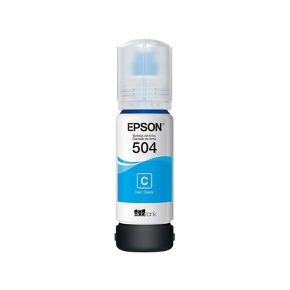 Refil de Tinta Epson T504220 Ciano para L4260 L14150 L6270 - Impressorajato
