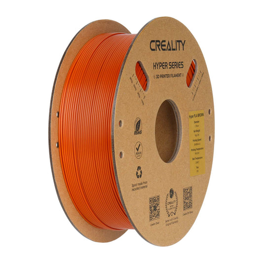 Filamento Creality Hyper PLA 1,75mm 1Kg Marrom