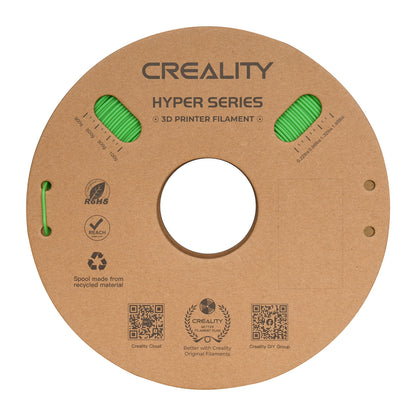 Filamento Creality Hyper PLA 1,75mm 1Kg Verde