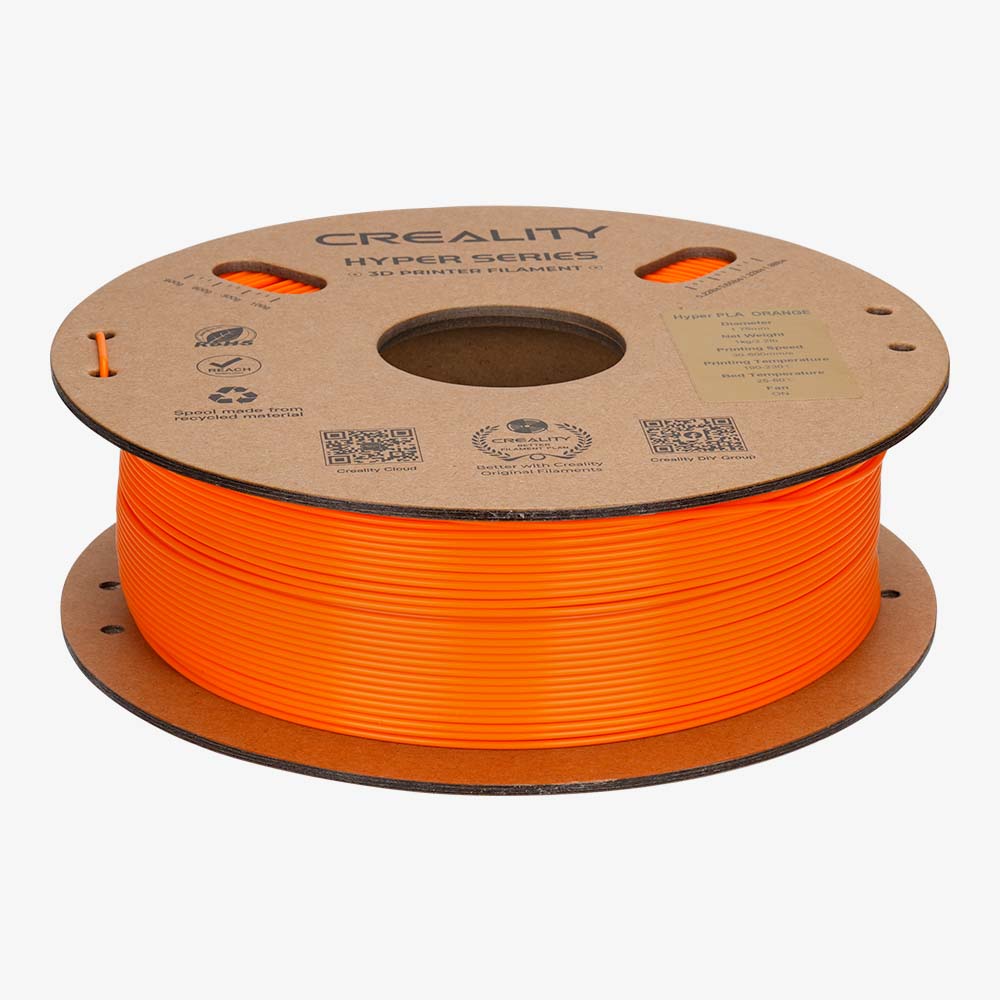 Filamento Creality Hyper PLA 1,75mm 1Kg Laranja