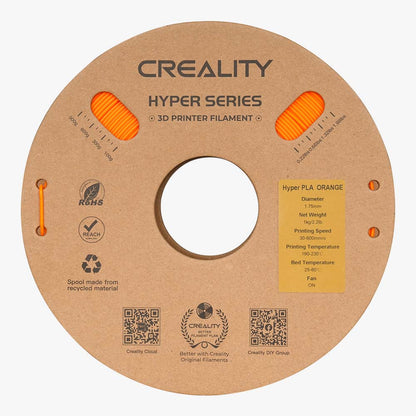 Filamento Creality Hyper PLA 1,75mm 1Kg Laranja