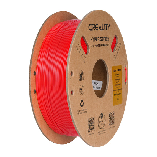 Filamento Creality Hyper PLA 1,75mm 1Kg Vermelho
