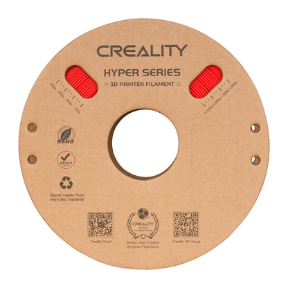 Filamento Creality Hyper PLA 1,75mm 1Kg Vermelho