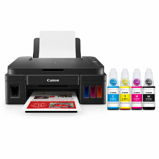 Impressora Canon Pixma G3110 Multifuncional Com KIT de 4 Refis de Tinta GI190