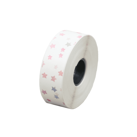 Fita para Rotuladora Pantum PP-110 Estrela Colorida - 15*50mm x 150PC