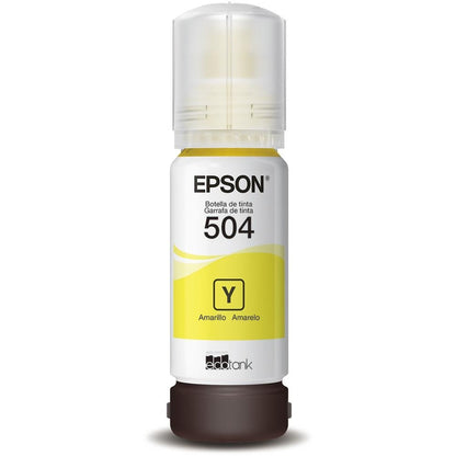 Refil de Tinta Epson T504420 Amarelo para L4260 L14150 L6270 - Impressorajato