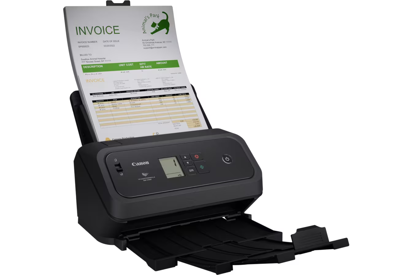 Scanner de Mesa Canon DR-C350 33ppm