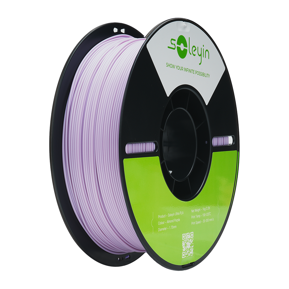 Filamento 3D Creality Soleyin Ultra PLA Almond Purple (Roxo Amêndoa) 1.75mm 1Kg