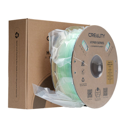 Filamento Creality Hyper Rainbow Spring Lake 1,75mm 1Kg  Colorido