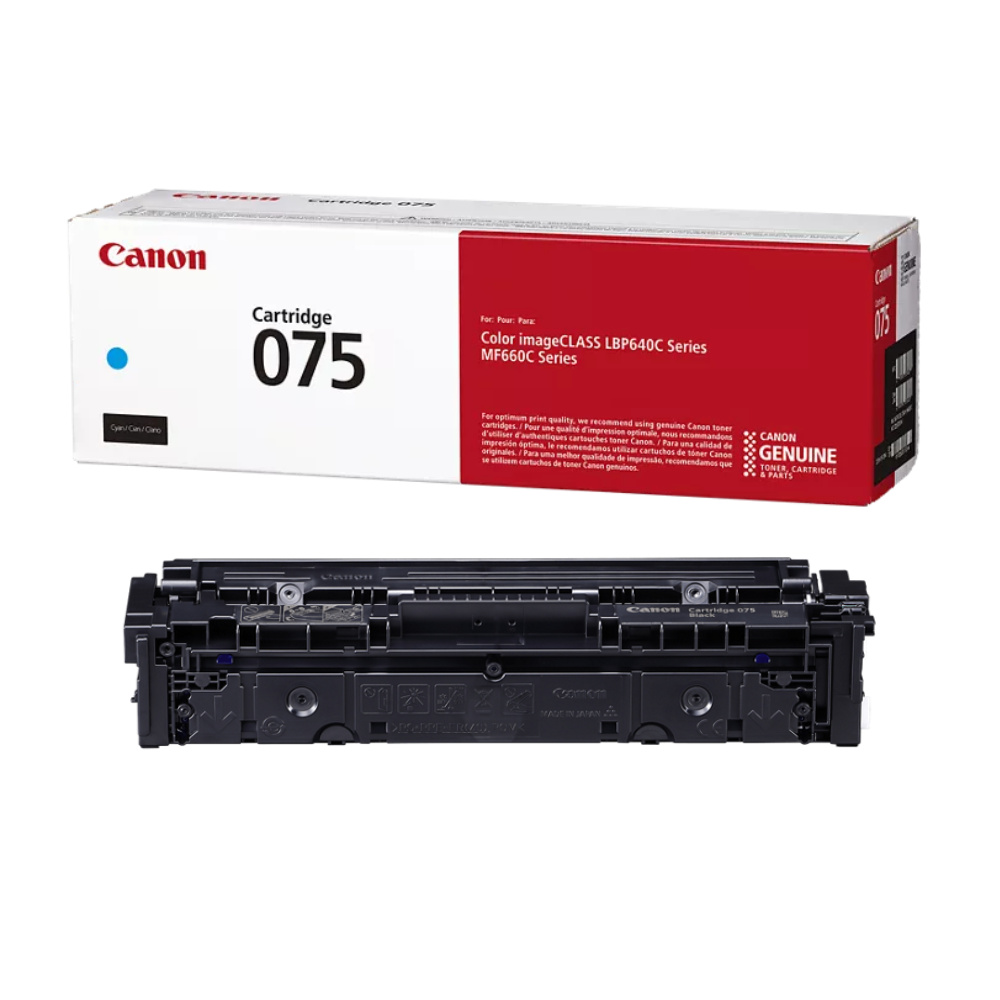 Toner Canon 075C Ciano Para MF663CDW MF665Cdw MF662Cdw LPB647Cdw LBP646Cdw