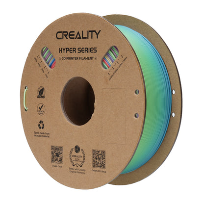 Filamento Creality  Hyper Rainbow Wild Blossom 1,75mm 1Kg Colorido