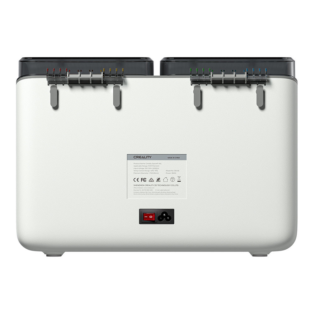 Secador de Filamento Creality SpacePi X4L P/ 4 Bobinas 110V