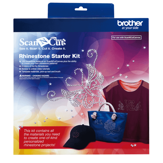Kit Inicial de Strass CARSKIT1 p/ Brother CM550 - Impressorajato