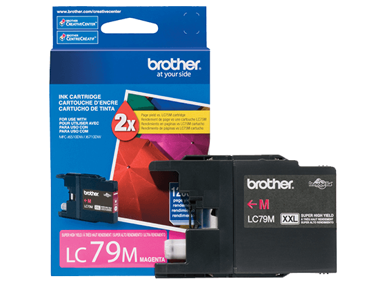 Cartucho Tinta Brother LC-79M Magenta Alto Rendimento - Impressorajato