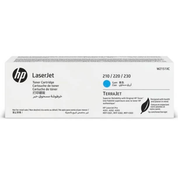 Toner HP W2151X Ciano p/ 4201 4202 4203 - Impressorajato