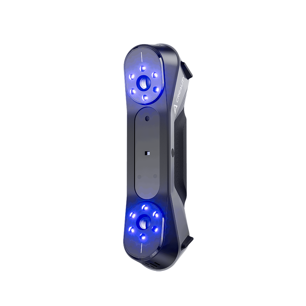 Scanner 3D Creality CR-Scan Raptor - Laser Azul Metrológico e Luz NIR Full Color