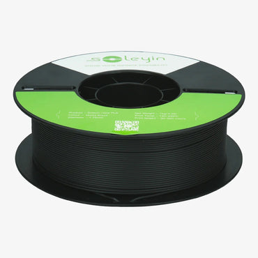 Filamento 3D Creality Soleyin Ultra PLA Matte Black (Preto Fosco) 1.75mm 1Kg