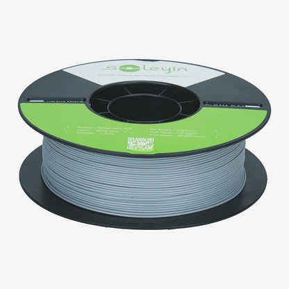 Filamento 3D Creality Soleyin Ultra PLA Matte Gray (Cinza Fosco) 1.75mm 1Kg