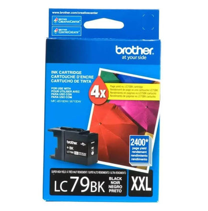Cartucho Tinta Brother LC-79BK Preto Alto Rendimento - Impressorajato