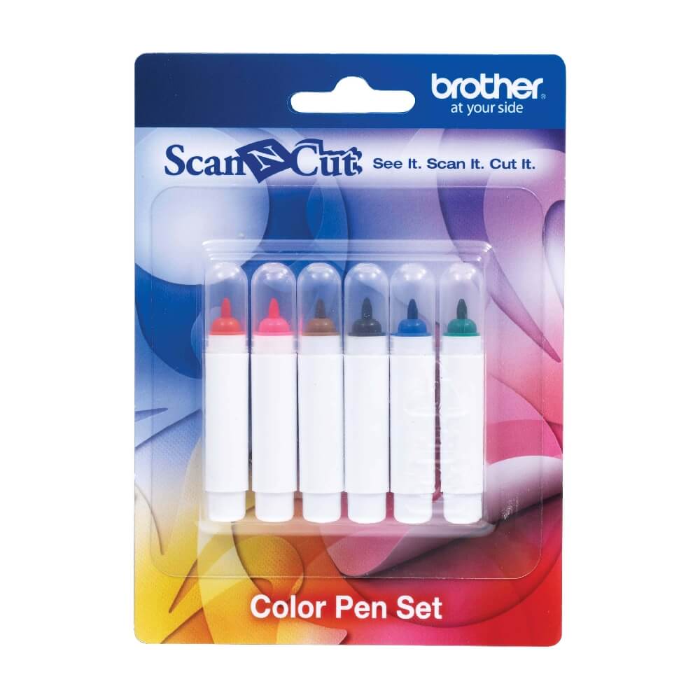 Canetas Coloridas com Tinta Permanente CAPEN1 p/ Brother CM500BR CM650W - Impressorajato