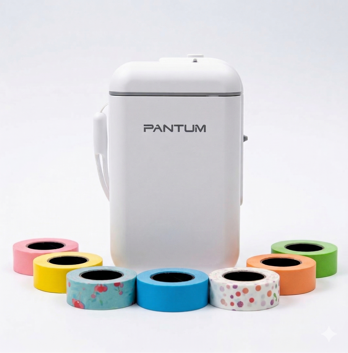 Fita para Rotuladora Pantum PP-110 Branco Brilhante (15mm x 9m)