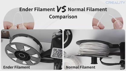 Filamento 3D Creality Ender PLA Preto (Black) 1.75mm 1kg