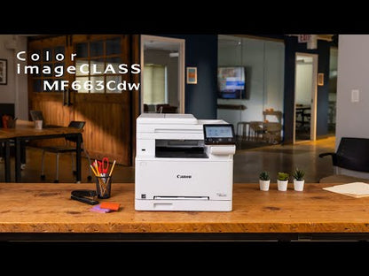 Impressora Multifuncional Canon Imageclass MF663CDW Laser Colorida 127V