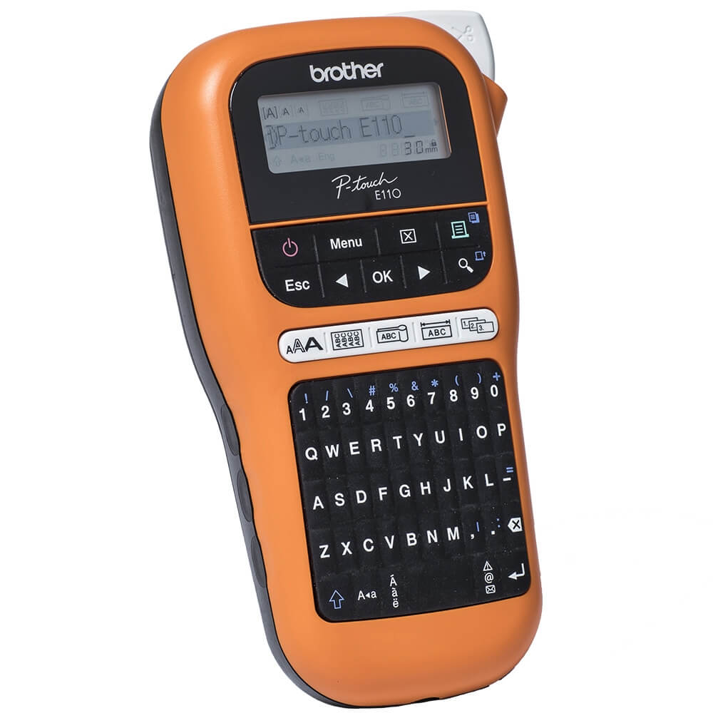 Rotulador Brother PT-E110 Portátil Profissional - Impressorajato