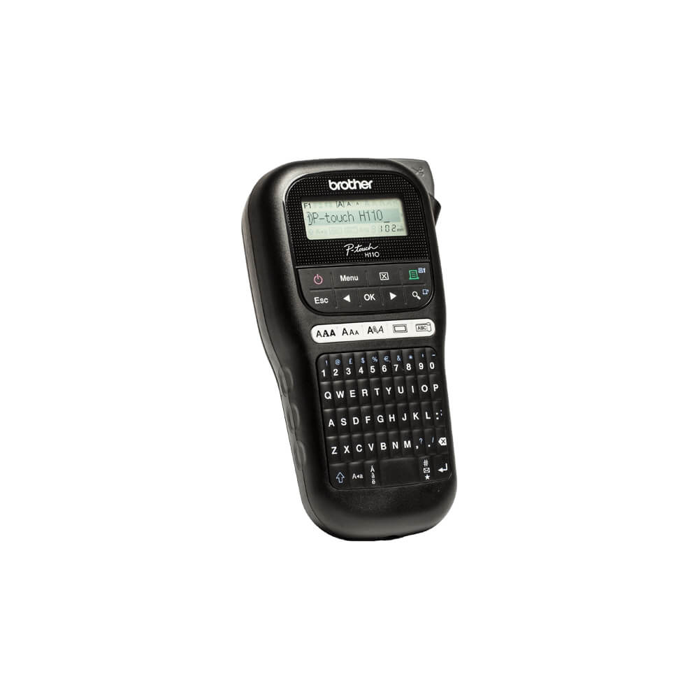 Rotulador Brother PT-H110BK Portátil - Impressorajato
