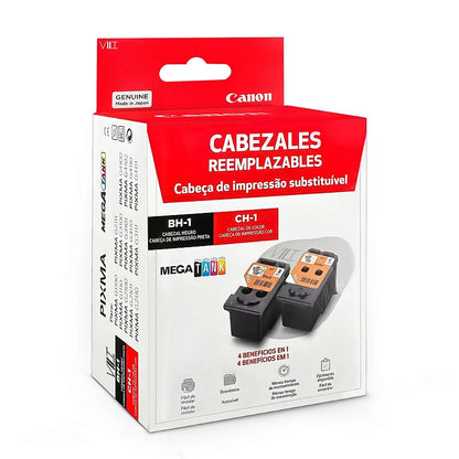 Kit Cabeça de Impressão Canon BH-1 CH-1 Preto e Colorido