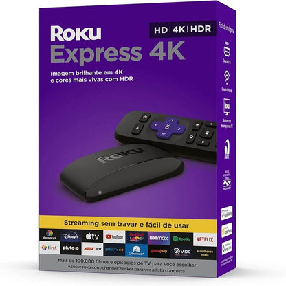 Roku Express 4K Streaming Player HD|4K|HDR - Impressorajato
