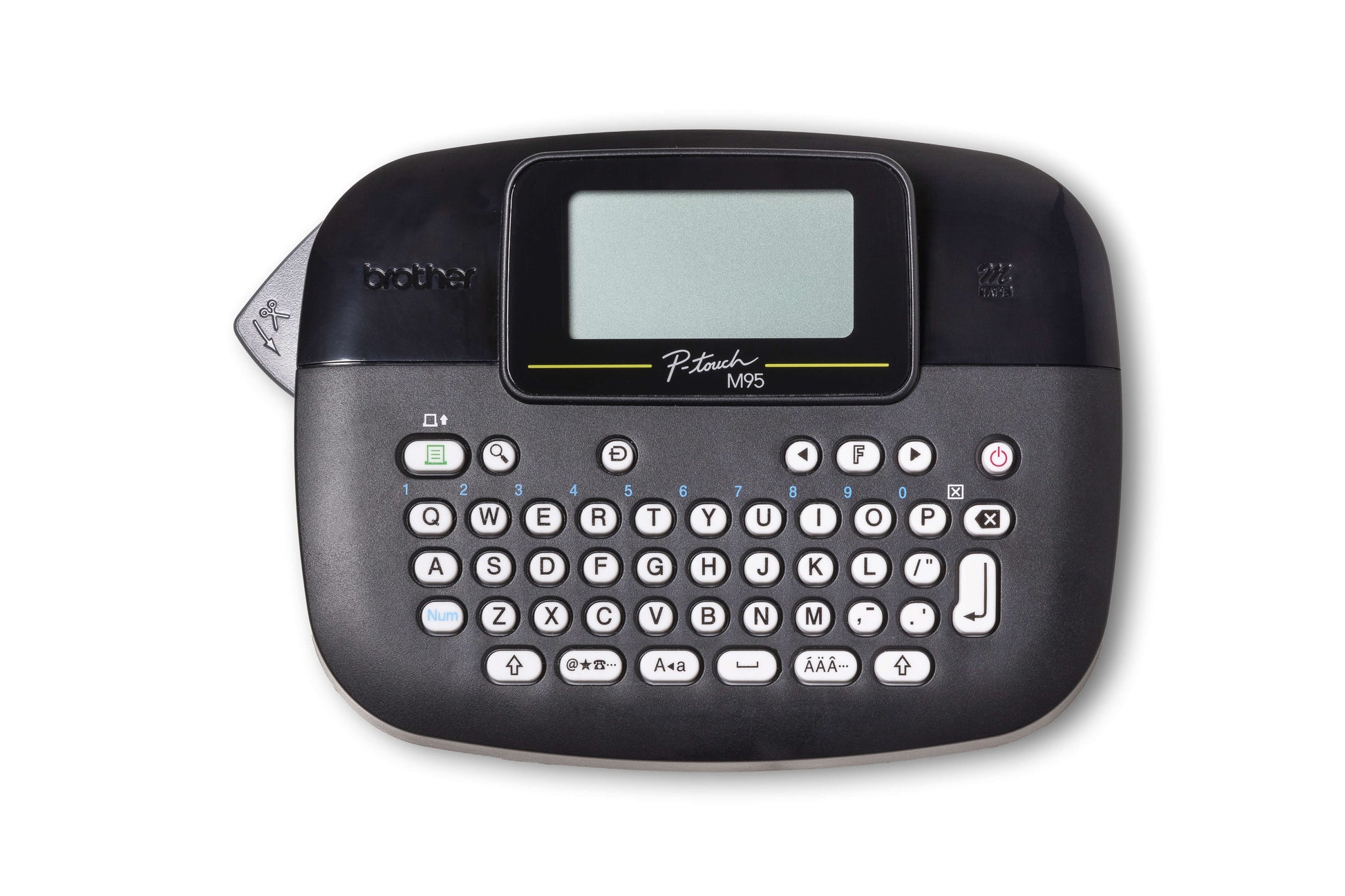Rotulador Eletrônico Brother PT-M95BK - Preto - Impressorajato