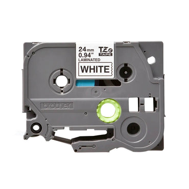 Fita Brother TZE-251 24mm Preto/Branco - Impressorajato