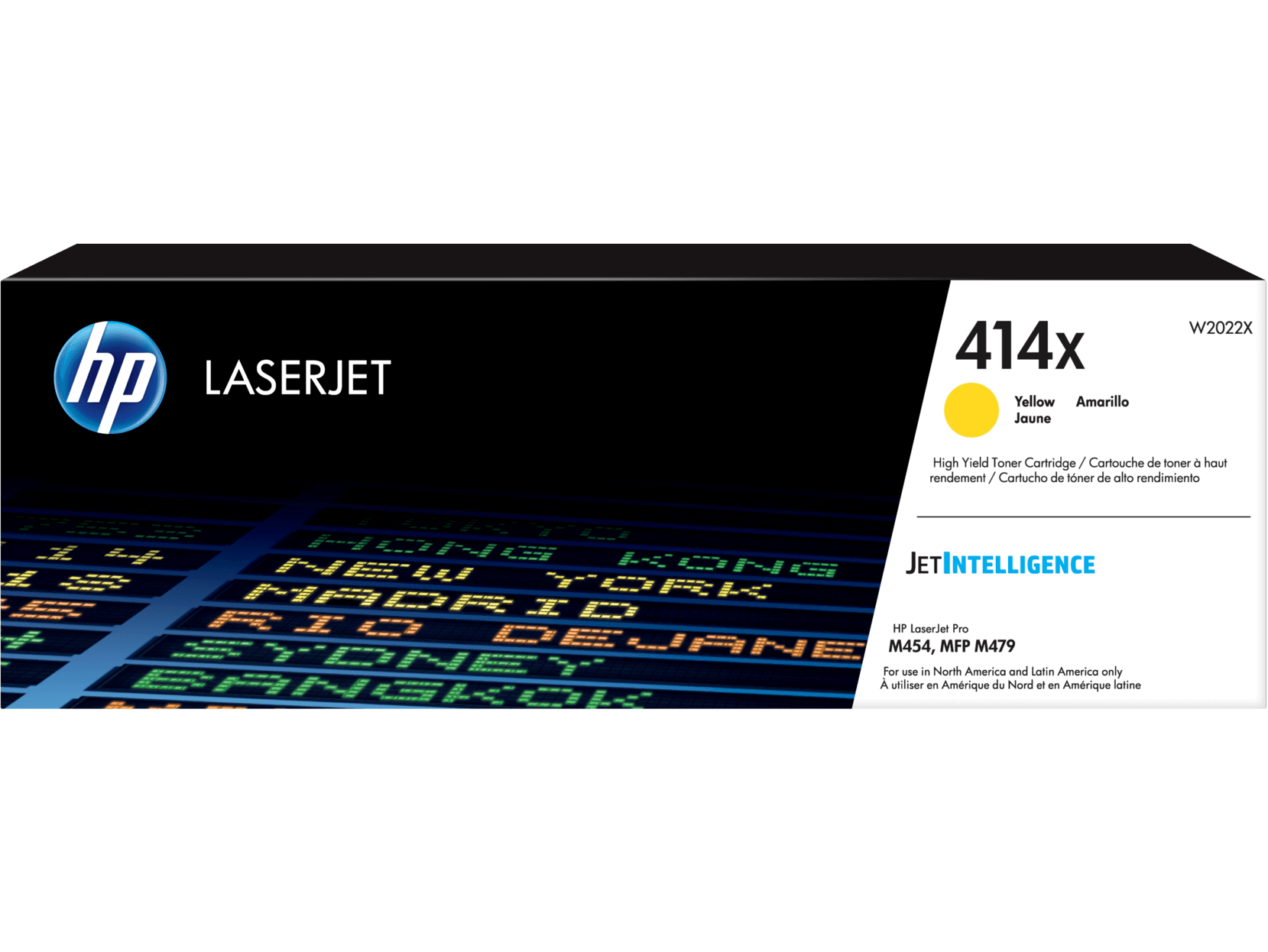 Toner HP W2022X 414X Amarelo | M454DW M454DN M479FDW M479DW M479FDN | Original 6K - Impressorajato